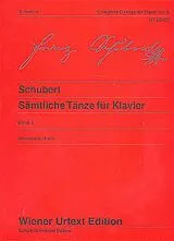 Franz Schubert Notenblätter Sämtliche Tänze Band 2