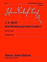 Johann Sebastian Bach Notenblätter Das Wohltemperierte Klavier Teil 1
