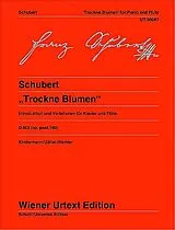 Franz Schubert Notenblätter Trockne Blumen