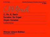 Carl Philipp Emanuel Bach Notenblätter Sämtliche Orgelwerke Band 1