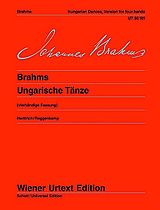 Johannes Brahms Notenblätter Ungarische Tänze für