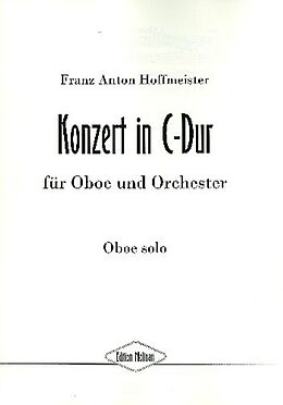 Franz Anton Hoffmeister Notenblätter Konzert C-Dur