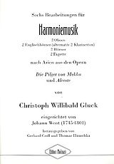Christoph Willibald Gluck Notenblätter 6 Beabeitungen nach Opern-Arien