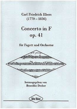 Carl Friedrich Ebers Notenblätter Concerto F-Dur op.41