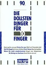  Notenblätter Die dollsten Dinger für 10 Finger Band 90