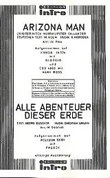  Notenblätter Arizona Man und Alle Abenteuer dieser Erde
