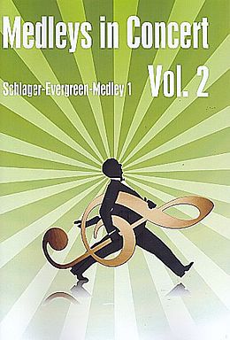 Notenblätter Schlager-Evergreen-Medley Band 1