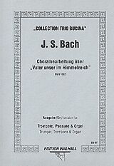 Johann Sebastian Bach Notenblätter Choralbearbeitung über Vater unser im Himmelreich BWV862