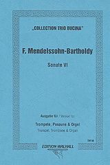 Felix Mendelssohn-Bartholdy Notenblätter Sonate 6
