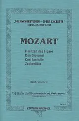 Wolfgang Amadeus Mozart Notenblätter Opernchorstudien Band 2