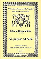 Johann Rosenmüller Notenblätter Ad pugnas ad bella Geistliches