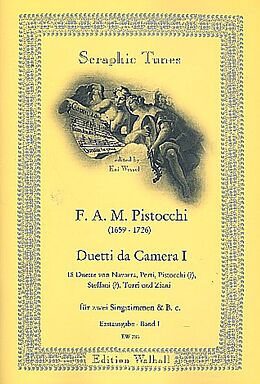 Francesco Antonio Mamiliano Pistocchi Notenblätter Duetti da camera vol.1