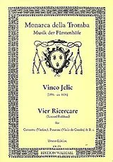 Vinco Jelic Notenblätter 4 Ricercare