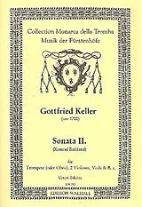 Gottfried (Godfrey) Keller Notenblätter SONATE NR.2
