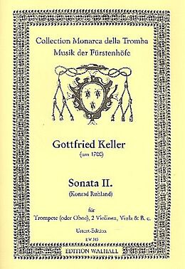 Gottfried (Godfrey) Keller Notenblätter SONATE NR.2