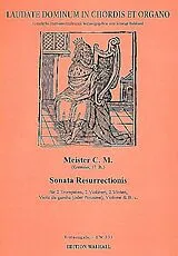 Meister C. M. Notenblätter Sonata resurrectionis