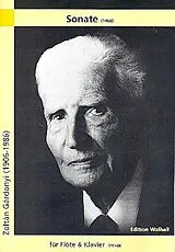Zoltán Gárdonyi Notenblätter Sonate