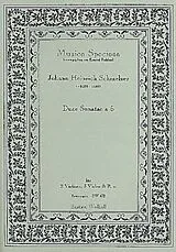 Johann Heinrich Schmelzer Notenblätter Sonate Nr.2 a 5