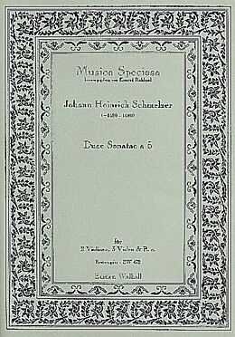 Johann Heinrich Schmelzer Notenblätter Sonate Nr.2 a 5