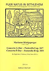 Marianus Königsperger Notenblätter 2 Konzerte aus op.18