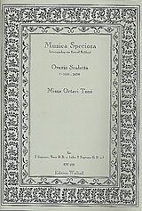 Orazio Scaletta Notenblätter Missa octavi toni