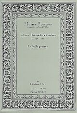Johann Heinrich Schmelzer Notenblätter La bella pastora