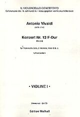 Antonio Vivaldi Notenblätter Konzert F-Dur Nr.13 RV410