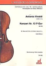 Antonio Vivaldi Notenblätter Konzert F-Dur Nr.13 RV410