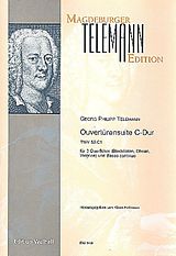Georg Philipp Telemann Notenblätter Ouvertürensuite C-Dur TWV55-C1