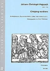 Johann Christoph Pepusch Notenblätter Chirping Warblers