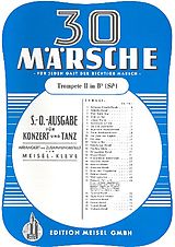  Notenblätter 30 Märsche für Salonorchester
