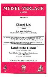 Gerhard Winkler Notenblätter Chianti-Lied und Leuchtendes Florenz