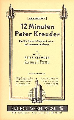Peter Kreuder Notenblätter Zwölf Minuten Peter Kreuderfür