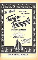  Notenblätter Tango-Trümpfefür Salonorchester