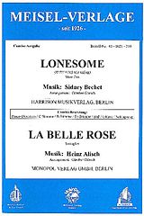  Notenblätter Lonesome und La belle rosefür Combo