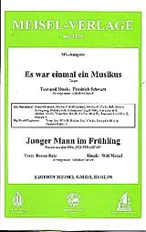 Will Meisel Notenblätter Es war einmal ein Musikus und Junger Mann im Frühling