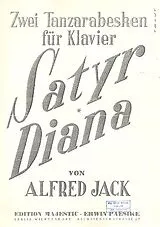 Alfred Jack Notenblätter Satyr und Diana2 Tanarabesken