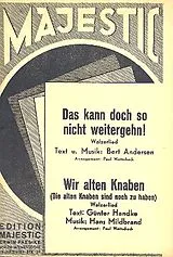  Notenblätter Das kann doch so nicht weitergehn und