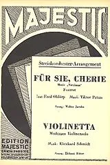 Victor Peters Notenblätter Für Sie Cherie und Violinetta