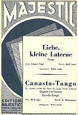  Notenblätter Liebe kleine Laterne und Canasta-Tango