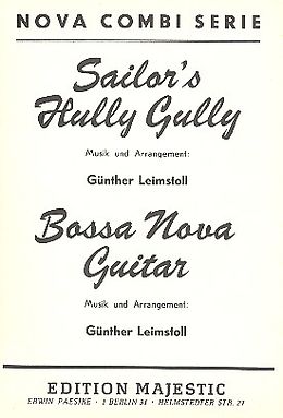 Günther Leimstoll Notenblätter Sailors Hully Gully und Bossa Nova Guitar