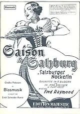 Fred Raymond Notenblätter Saison in Salzburgfür Blasorchester
