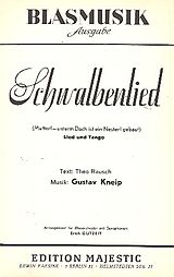 Gustav Kneip Notenblätter Schwalbenliedfür Blasorchester