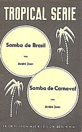 Andre Jean Notenblätter Samba de Brasil und Samba de Carneval