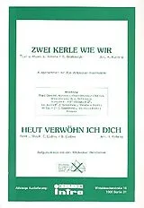 Engelbert Simons Notenblätter Zwei Kerle wie wir und Und heut verwöhn