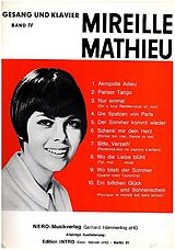  Notenblätter Mireille Mathieu Band 4
