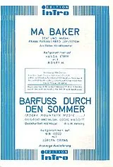 Frank Farian Notenblätter Ma Baker und Barfuss durch den Sommer