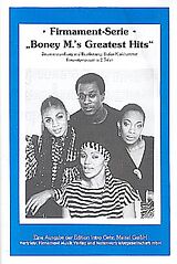  Notenblätter Boney M.s greatest Hits