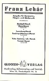 Franz Lehár Notenblätter Nechledil-Marsch/Piave-Marsch