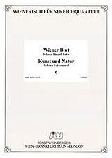 Johann (Sohn) Strauss Notenblätter Wiener Blut (Walzer) und Kunst und Natur